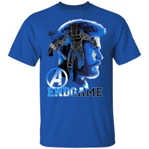 Marvel Avengers Endgame Thor Silhouette Poster Shirt 12