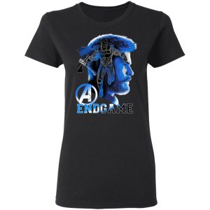 Marvel Avengers Endgame Thor Silhouette Poster Shirt 13