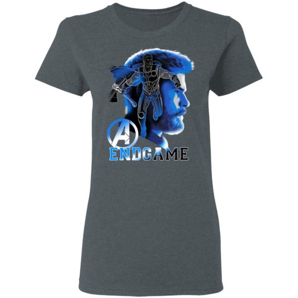 Marvel Avengers Endgame Thor Silhouette Poster Shirt