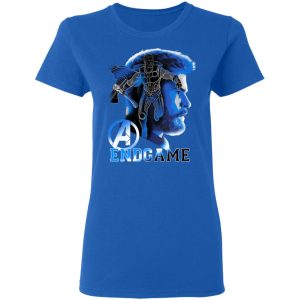 Marvel Avengers Endgame Thor Silhouette Poster Shirt 4