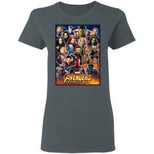 Marvel Avengers Infinity Wars Team T Shirts 2