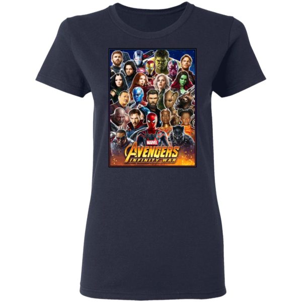 Marvel Avengers Infinity Wars Team T-Shirts