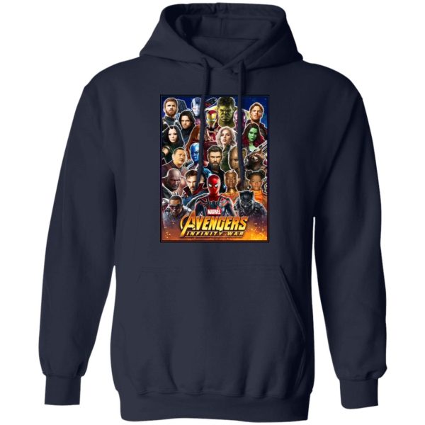 Marvel Avengers Infinity Wars Team T-Shirts