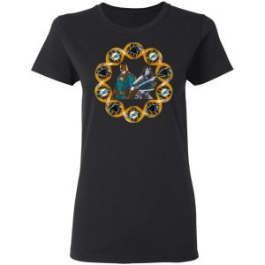 Miami Dolphins And Carolina Panthers In My DNA Batman Superwoman T Shirts 13