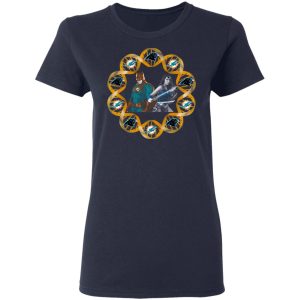 Miami Dolphins And Carolina Panthers In My DNA Batman Superwoman T Shirts 3