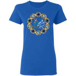 Miami Dolphins And Carolina Panthers In My DNA Batman Superwoman T Shirts 4
