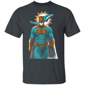 Miami Dolphins Batman Mash Up T-Shirts Miami Dolphins Batman Mash Up T-Shirts