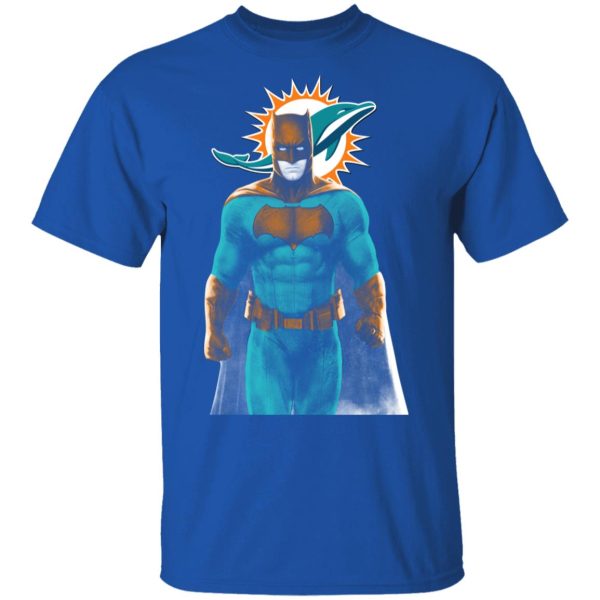 Miami Dolphins Batman Mash Up T-Shirts