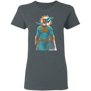 Miami Dolphins Batman Mash Up T Shirts 2