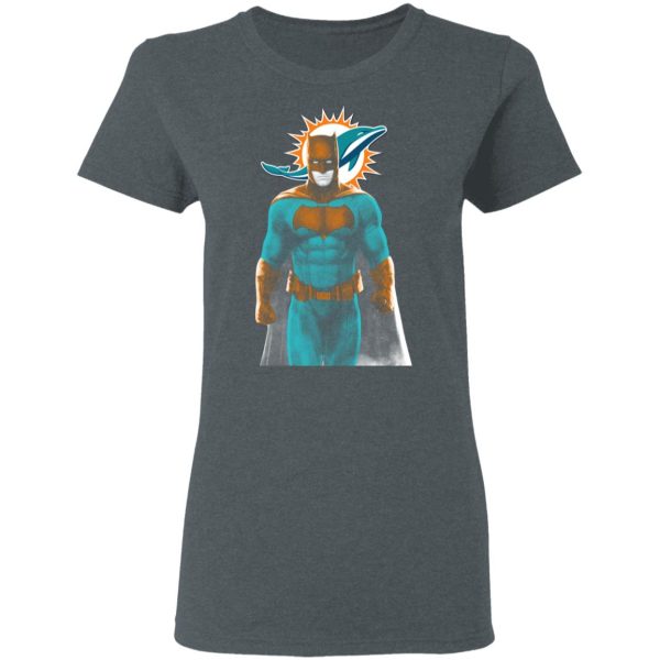 Miami Dolphins Batman Mash Up T-Shirts