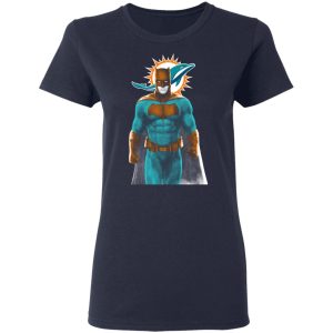Miami Dolphins Batman Mash Up T Shirts 3