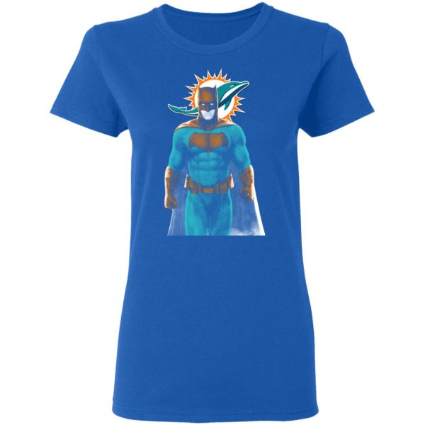 Miami Dolphins Batman Mash Up T-Shirts