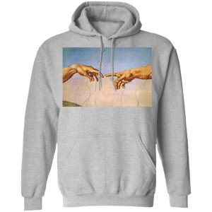 Michelangelos Creation Of Adam Hands Shirt 5