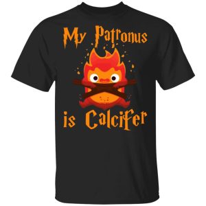 My Patronus Is Calcifer T-Shirts My Patronus Is Calcifer T-Shirts