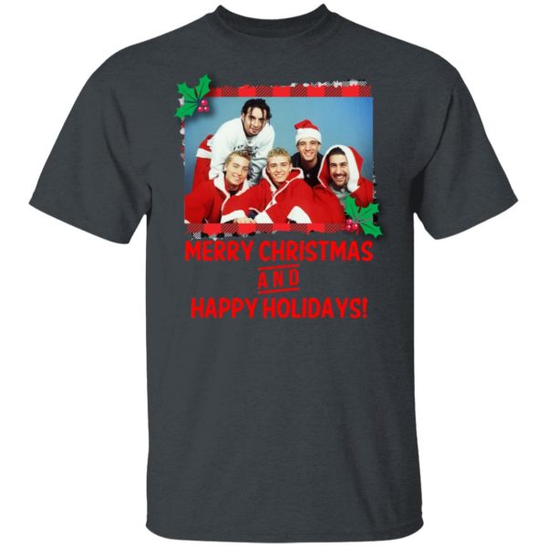 NSYNC Merry Christmas And Happy Holidays Shirt