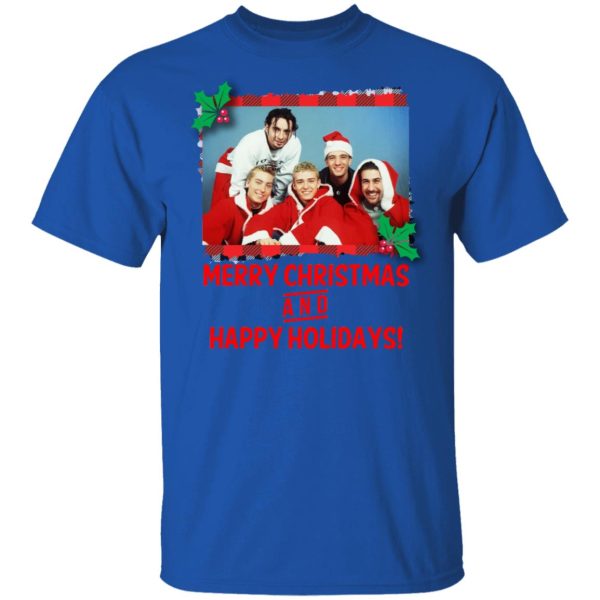 NSYNC Merry Christmas And Happy Holidays Shirt