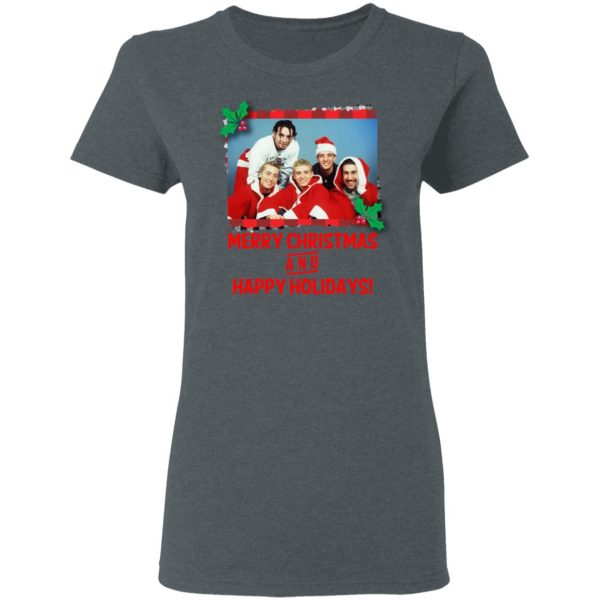 NSYNC Merry Christmas And Happy Holidays Shirt