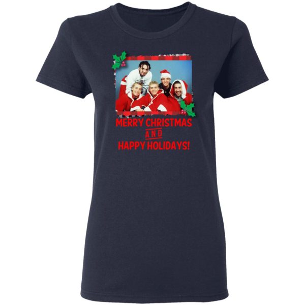 NSYNC Merry Christmas And Happy Holidays Shirt