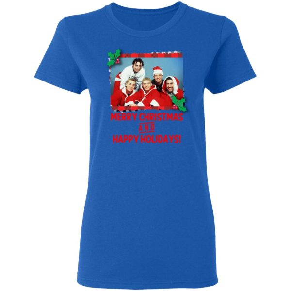 NSYNC Merry Christmas And Happy Holidays Shirt