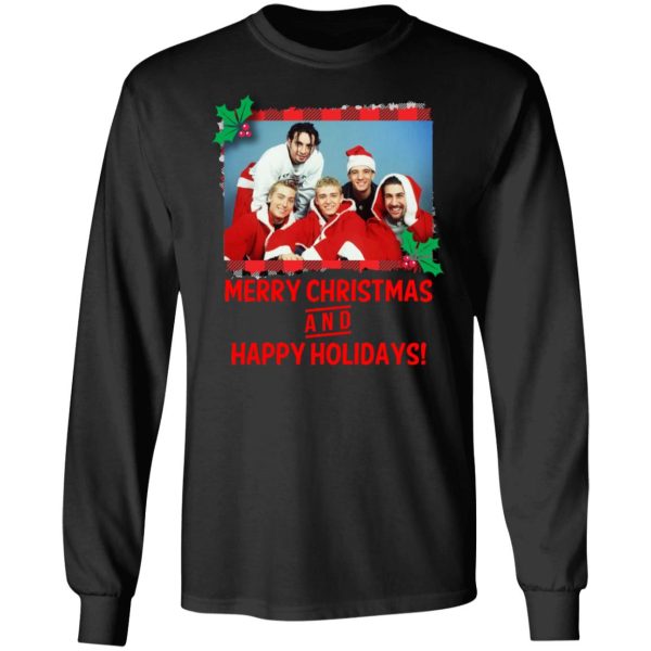 NSYNC Merry Christmas And Happy Holidays Shirt