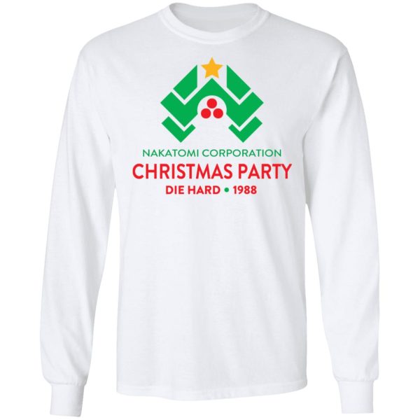 Nakatomi Corporation Christmas Party Die Hard 1988 T-Shirts, Hoodies, Sweatshirt