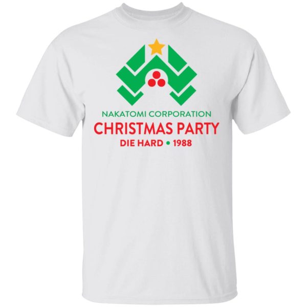 Nakatomi Corporation Christmas Party Die Hard 1988 T-Shirts, Hoodies, Sweatshirt