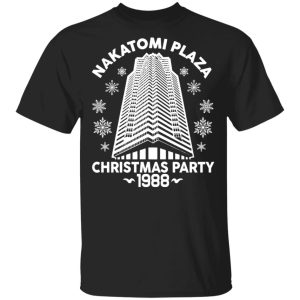 Nakatomi Plaza Christmas Party 1988 Christmas T-Shirts Nakatomi Plaza Christmas Party 1988 Christmas T-Shirts
