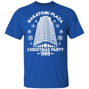 Nakatomi Plaza Christmas Party 1988 Christmas T Shirts 12