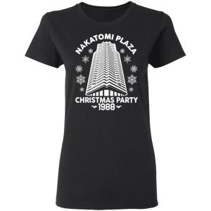 Nakatomi Plaza Christmas Party 1988 Christmas T Shirts 13