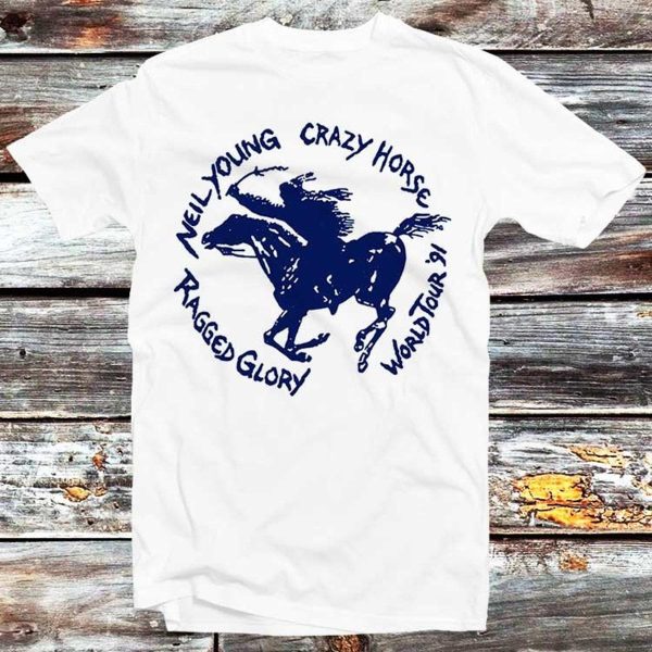 Neil Young Crazy Horse Ragged Glory World Tour 1991 T-shirt Best Fan Gifts – Apparel, Mug, Home Decor – Perfect Gift For Everyone