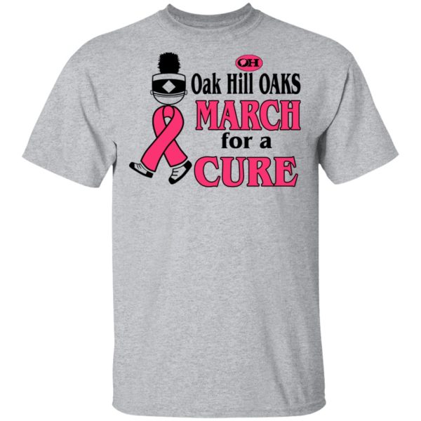 Oak Hill Oaks March For A Cure Shirt