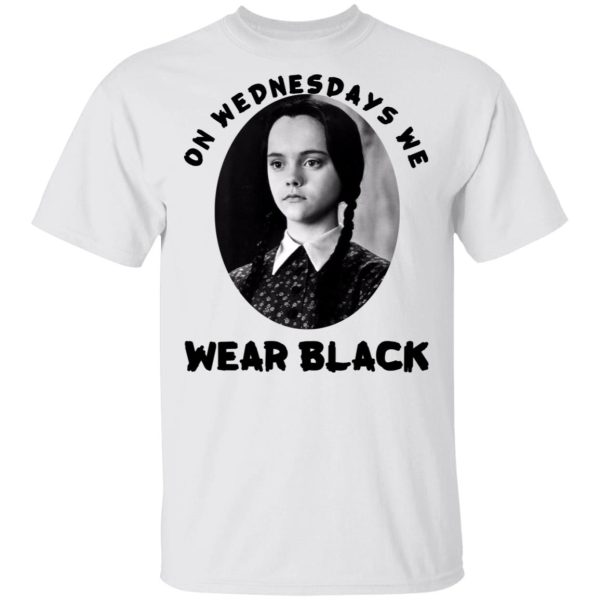 On Wednesday We Wear Black Shirt