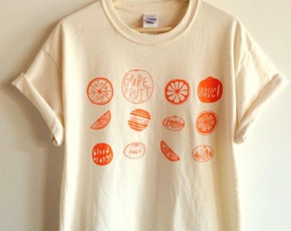 Oranges Food Vegetables Fruit Simple Design T-shirt – Apparel, Mug, Home Decor – Perfect Gift For Everyone