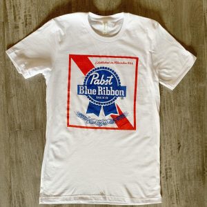 Pabst Blue Ribbon Pbr Beer Logo T-shirt Fans Gifts – Apparel, Mug, Home Decor – Perfect Gift For Everyone