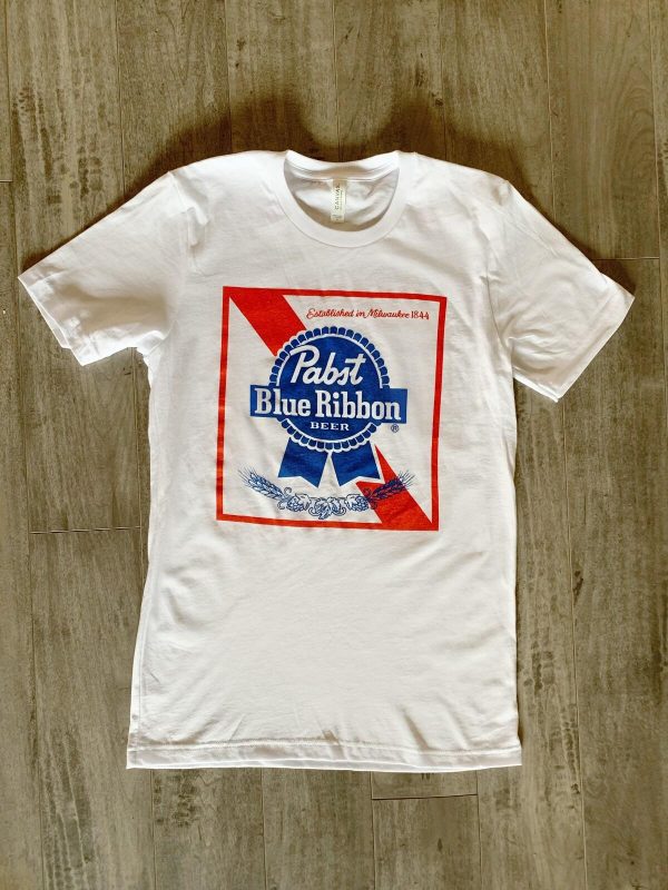 Pabst Blue Ribbon Pbr Beer Logo T-shirt Fans Gifts – Apparel, Mug, Home Decor – Perfect Gift For Everyone