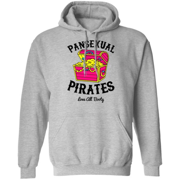 Pansexual Pirates Love All Booty T-Shirts