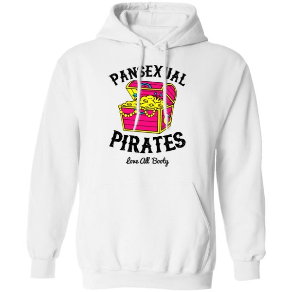 Pansexual Pirates Love All Booty T-Shirts