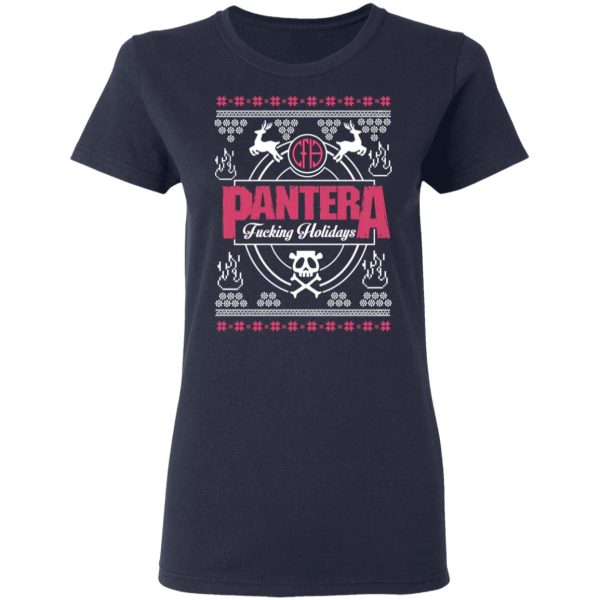 Pantera Fucking Holidays Christmas Sweater, T-Shirts, Hoodies