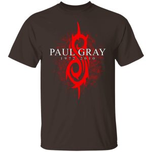 Paul Gray 1972 2010 T-Shirts, Hoodies, Sweater 5 Paul Gray 1972 2010 T Shirts Hoodies Sweater 3