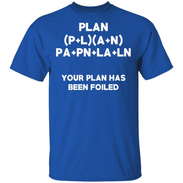 Plan Your Plan Has Been Poiled Math Pun T-Shirts, Hoodies, Sweater