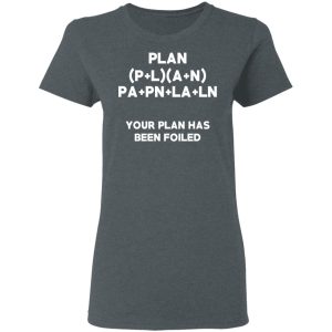 Plan Your Plan Has Been Poiled Math Pun T Shirts Hoodies Sweater 2