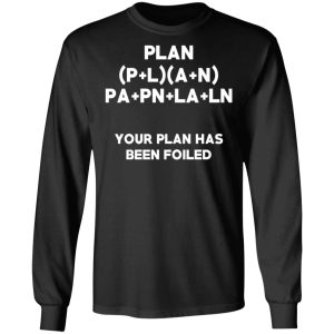 Plan Your Plan Has Been Poiled Math Pun T Shirts Hoodies Sweater 5