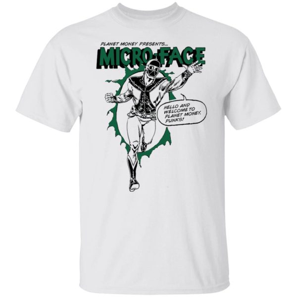 Planet Money Presents Micro Face Hello And Welcome To Planet Money Punks T-Shirts, Hoodies, Sweater