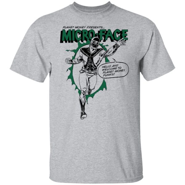 Planet Money Presents Micro Face Hello And Welcome To Planet Money Punks T-Shirts, Hoodies, Sweater