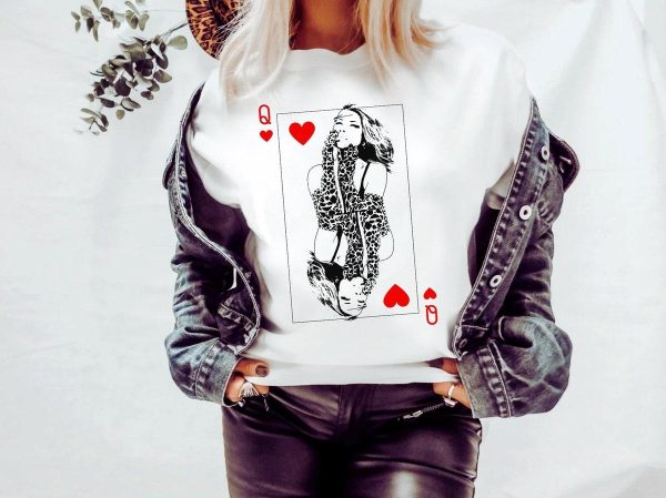 Poker Queen Of Hearts Shania Twain Shirt – Apparel, Mug, Home Decor – Perfect Gift For Everyone