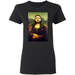 Post Malone Mona Lisa Smoking T-Shirts 4 Post Malone Mona Lisa Smoking T Shirts 13
