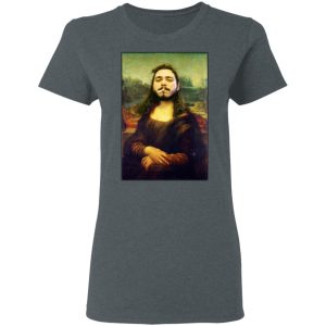 Post Malone Mona Lisa Smoking T-Shirts 5 Post Malone Mona Lisa Smoking T Shirts 2