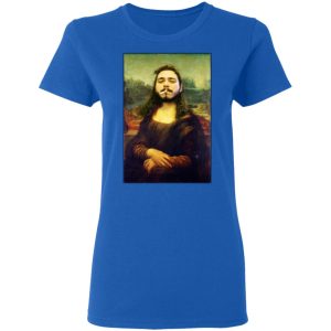 Post Malone Mona Lisa Smoking T-Shirts 7 Post Malone Mona Lisa Smoking T Shirts 4