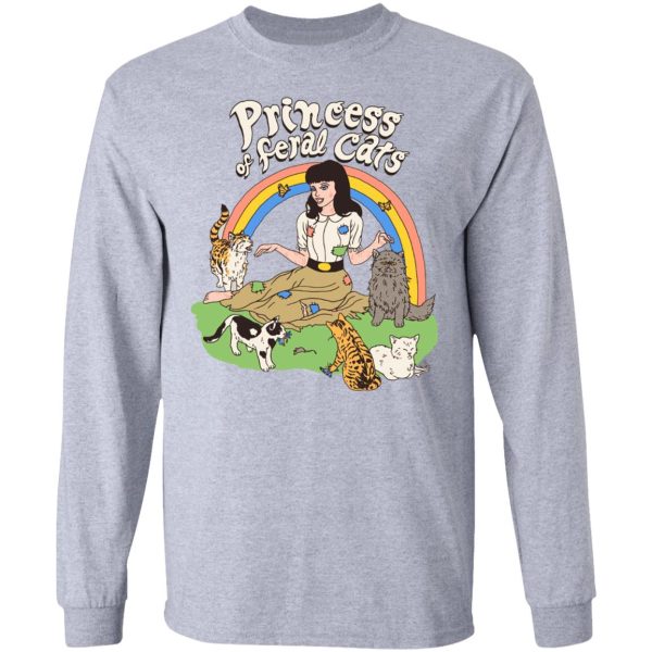 Princess Of Feral Cats T-Shirts, Hoodies, Sweater