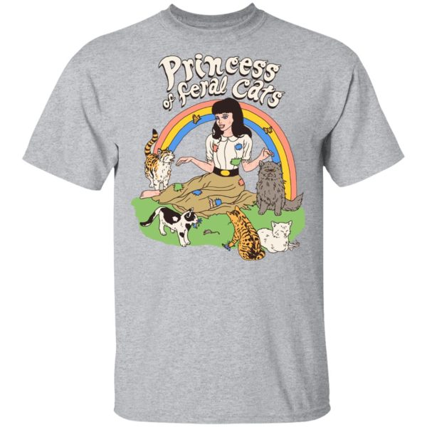 Princess Of Feral Cats T-Shirts, Hoodies, Sweater